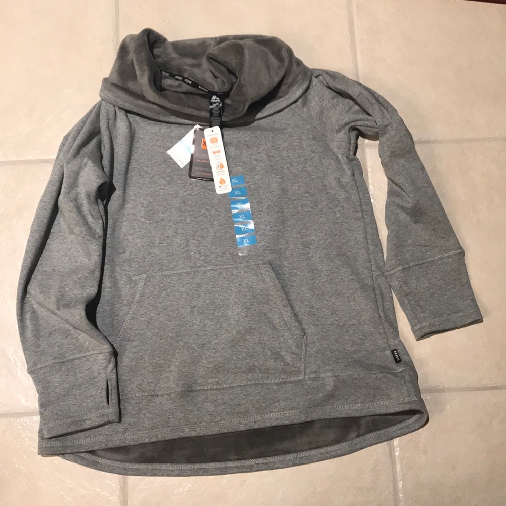 Light grey Active sweater jacket